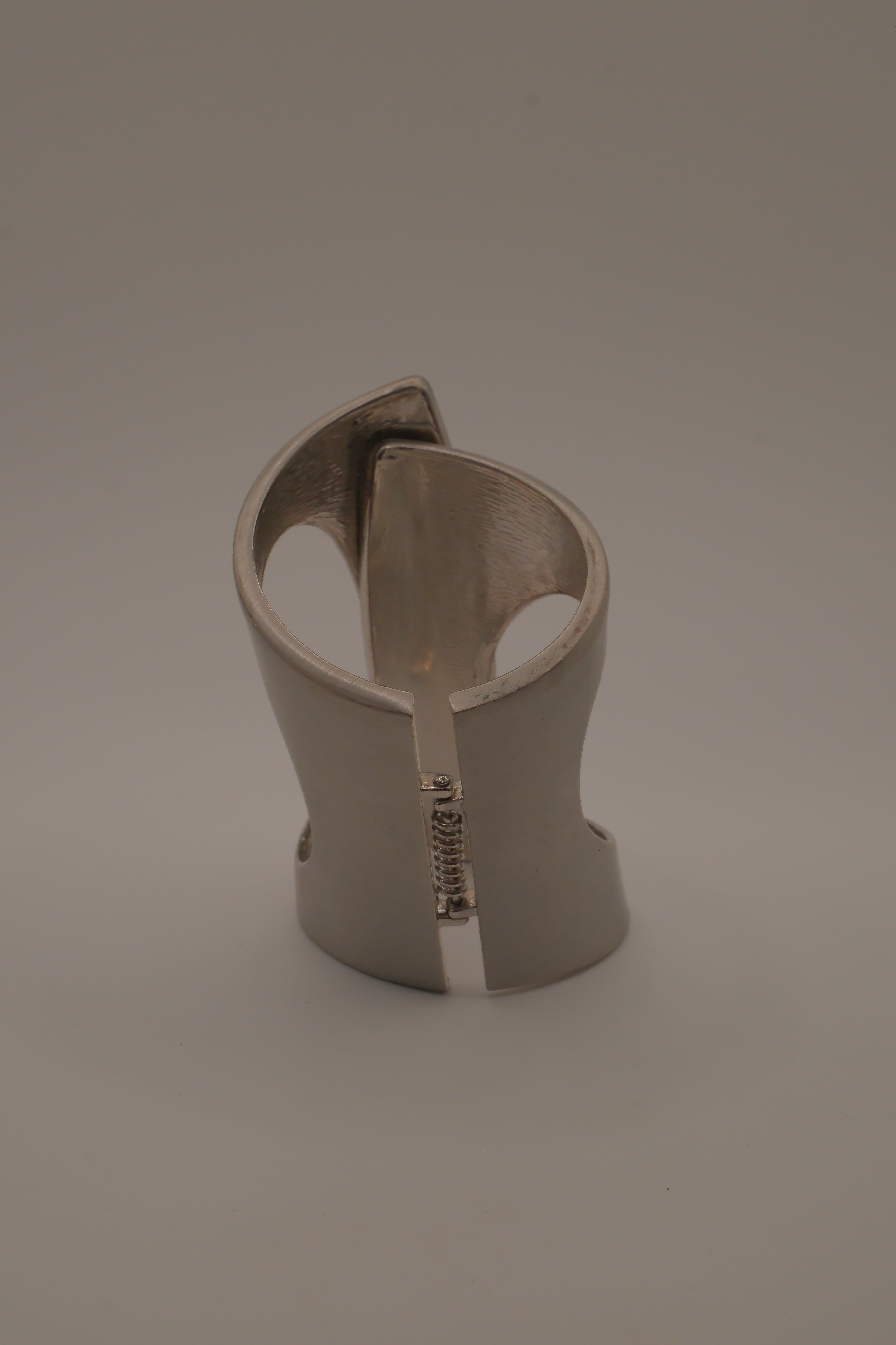 Large Sculptural Cutout Cuff Bracelet