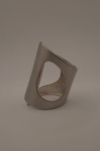 Large Sculptural Cutout Cuff Bracelet
