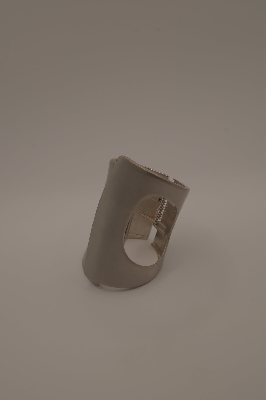 Large Sculptural Cutout Cuff Bracelet