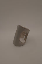 Large Sculptural Cutout Cuff Bracelet
