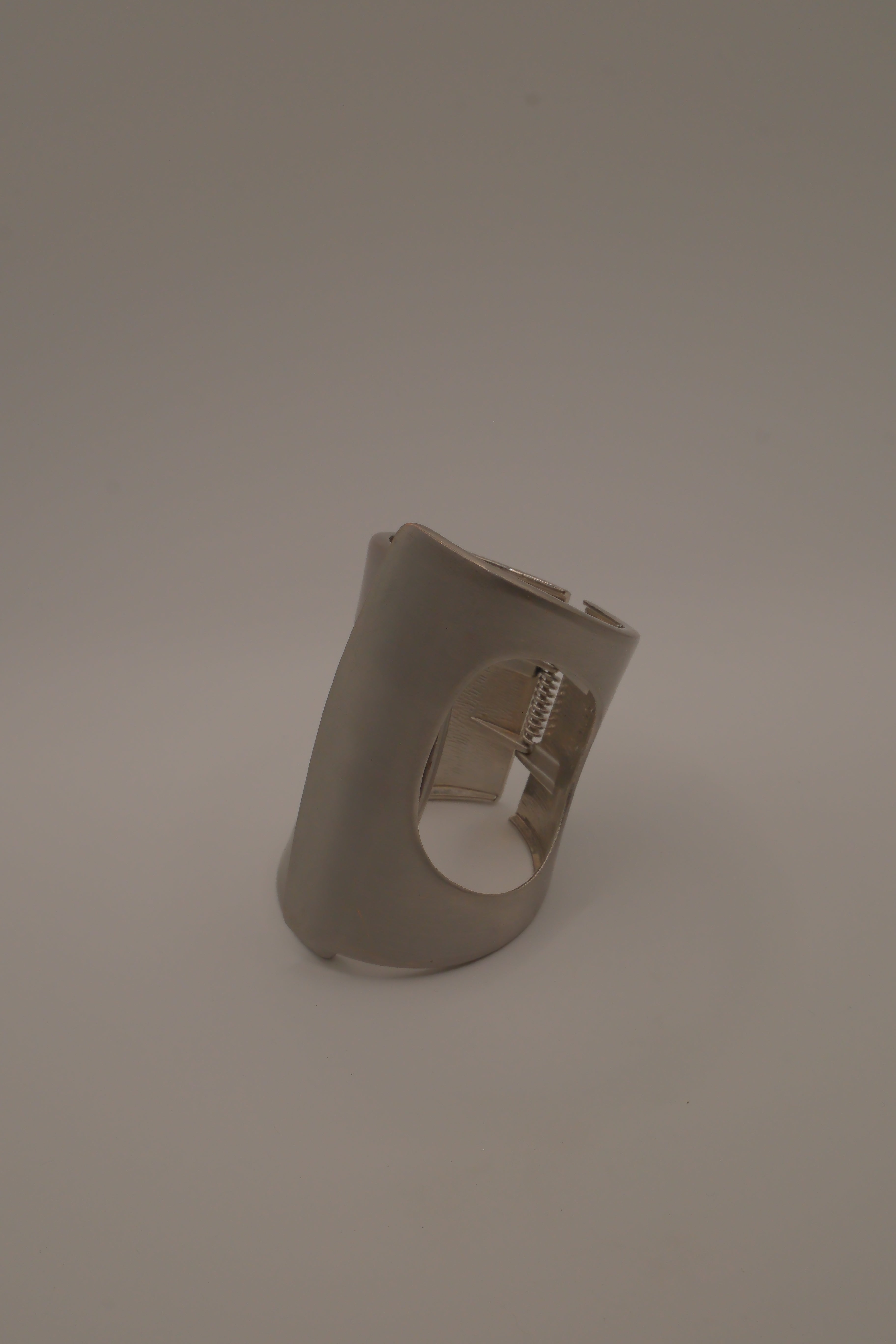 Large Sculptural Cutout Cuff Bracelet