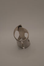 Large Sculptural Cutout Cuff Bracelet
