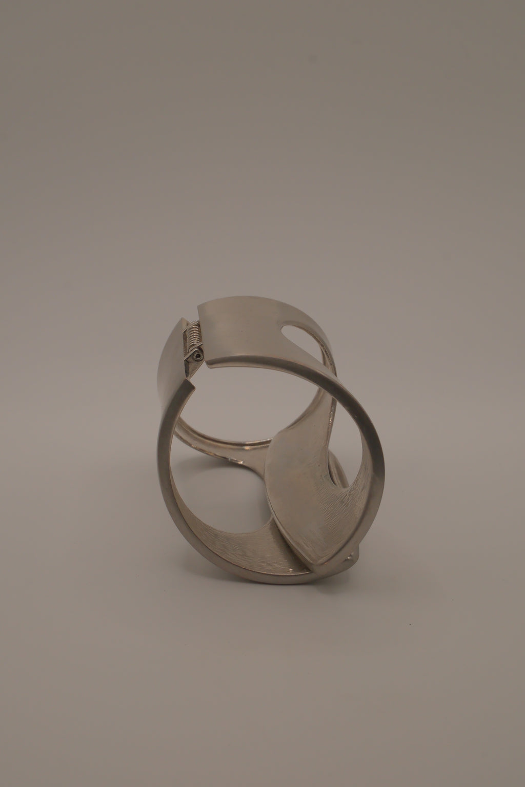 Large Sculptural Cutout Cuff Bracelet