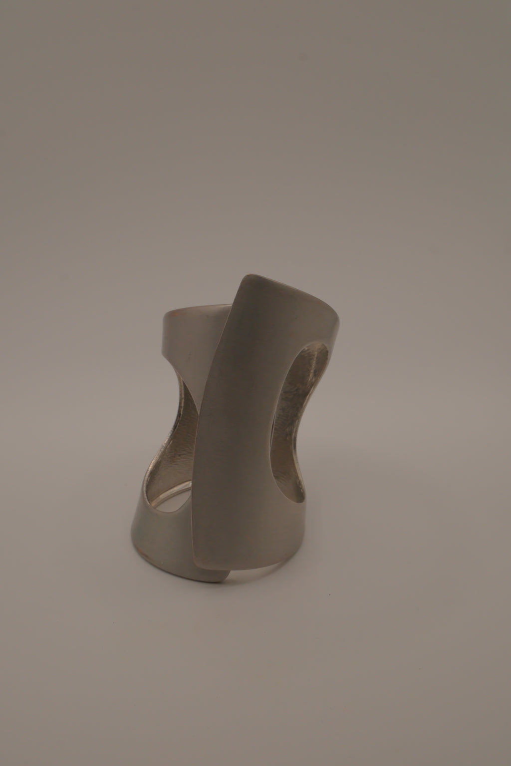 Large Sculptural Cutout Cuff Bracelet