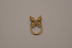Vintage butterfly door knocker brooch