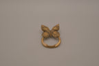 Vintage butterfly door knocker brooch