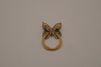 Vintage butterfly door knocker brooch