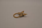 Vintage butterfly door knocker brooch