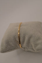 Avon minimalist gold-tone open cuff bracelet