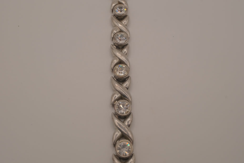 XOXO tennis link bracelet