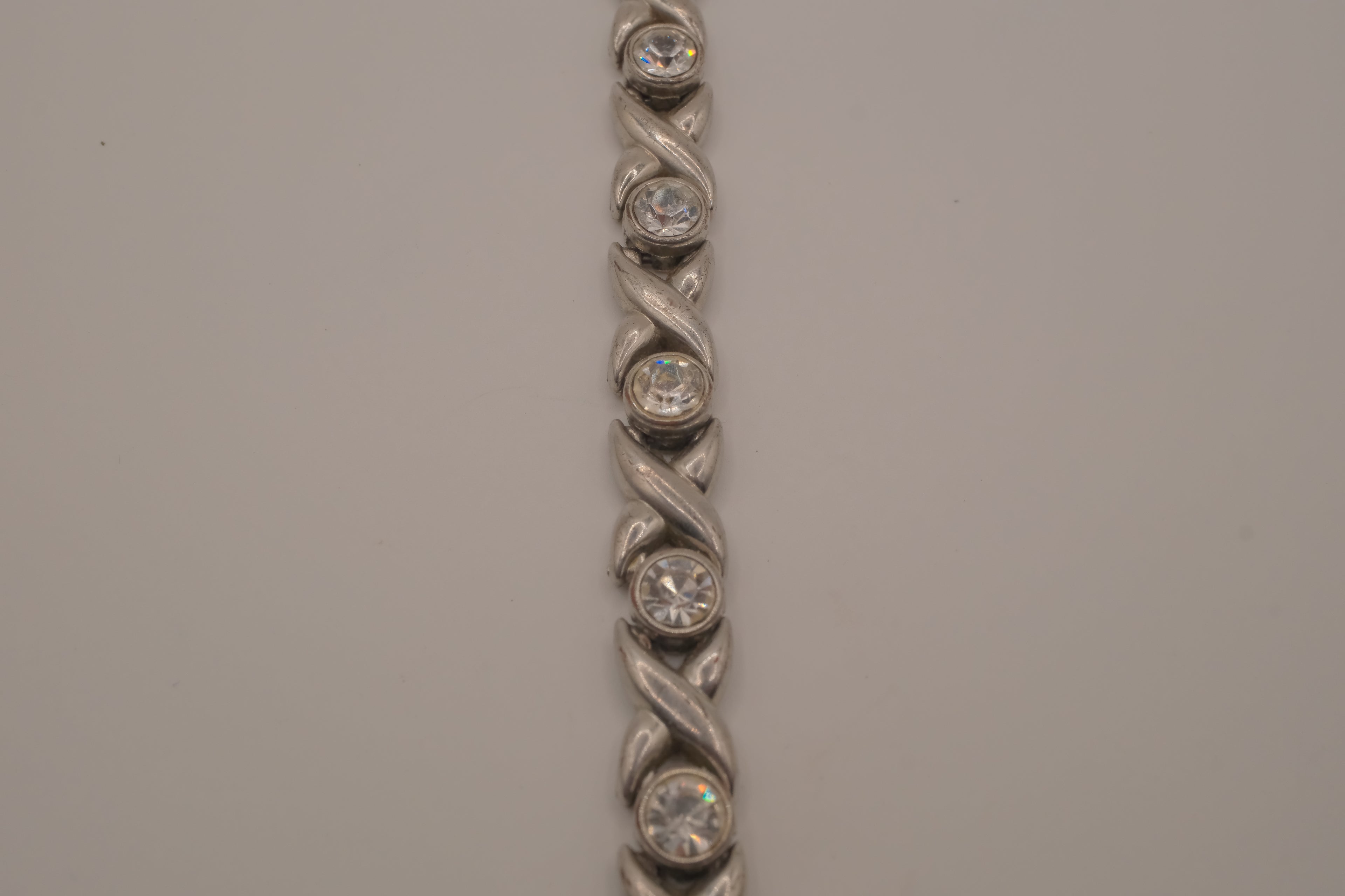XOXO tennis link bracelet