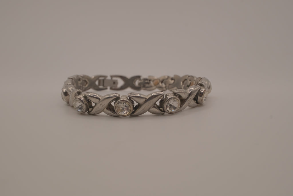 XOXO tennis link bracelet