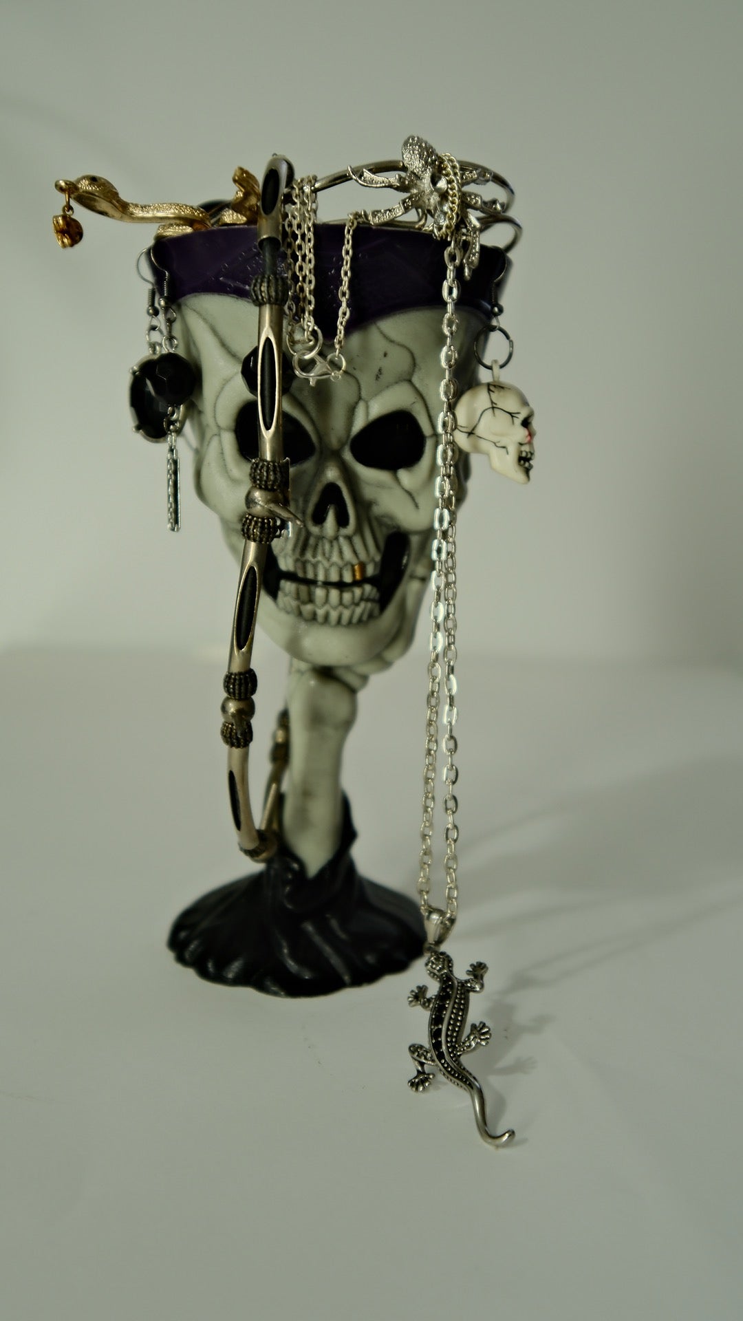 Gothic Skull Jar