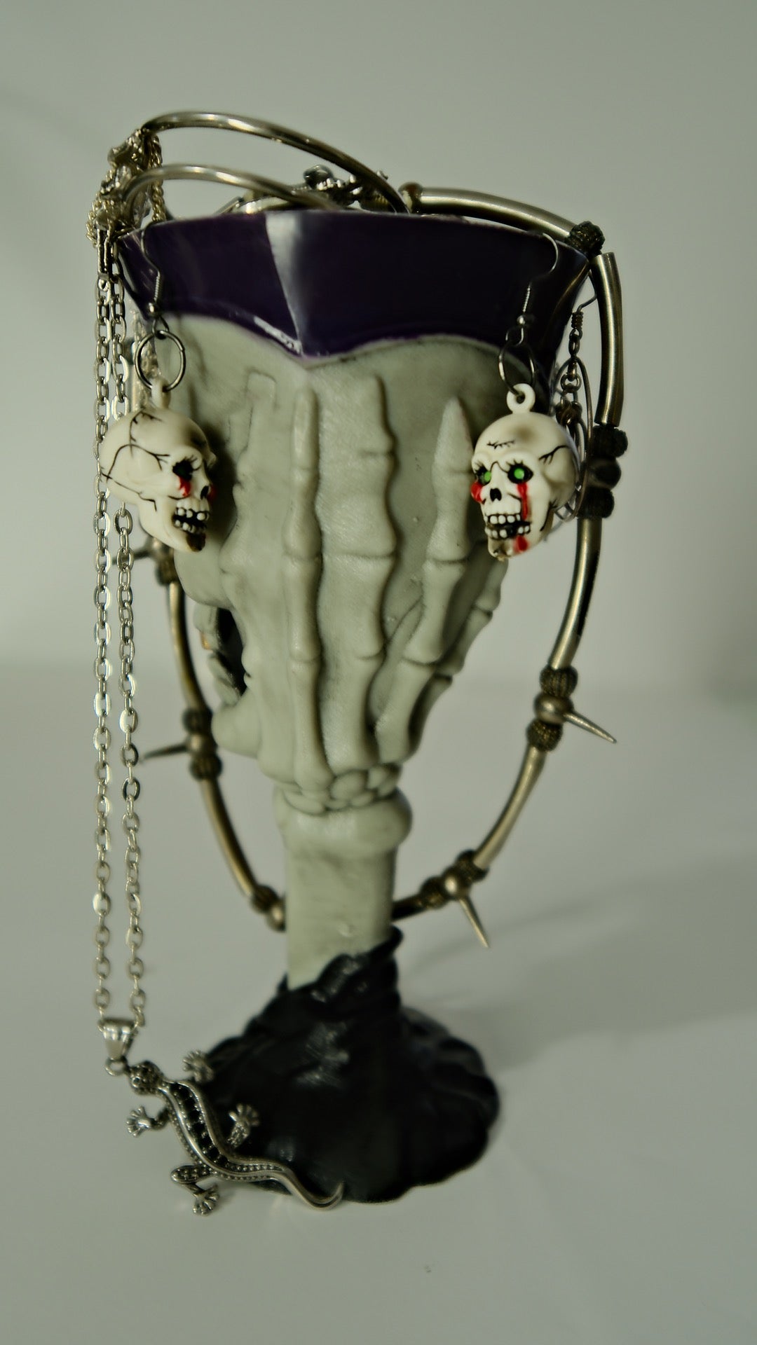 Gothic Skull Jar