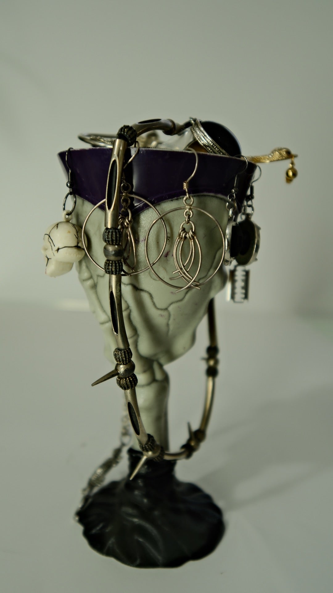Gothic Skull Jar