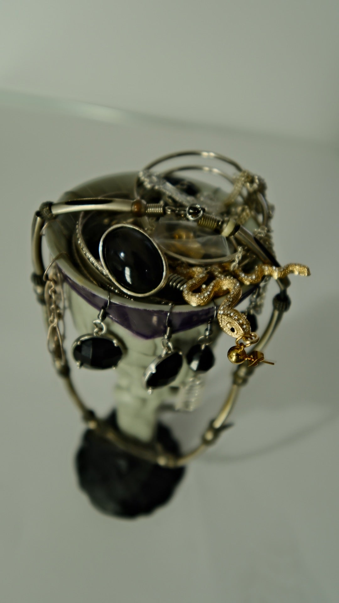 Gothic Skull Jar