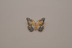 Black and Yellow butterfly brooch