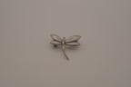Vintage antique silver dragonfly brooch