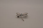 Vintage antique silver dragonfly brooch