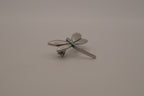 Vintage antique silver dragonfly brooch
