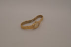 Vintage Seiko women's gold-tone cocktail dress watch