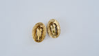 Vintage Gold-tone Averil Clip-on earrings