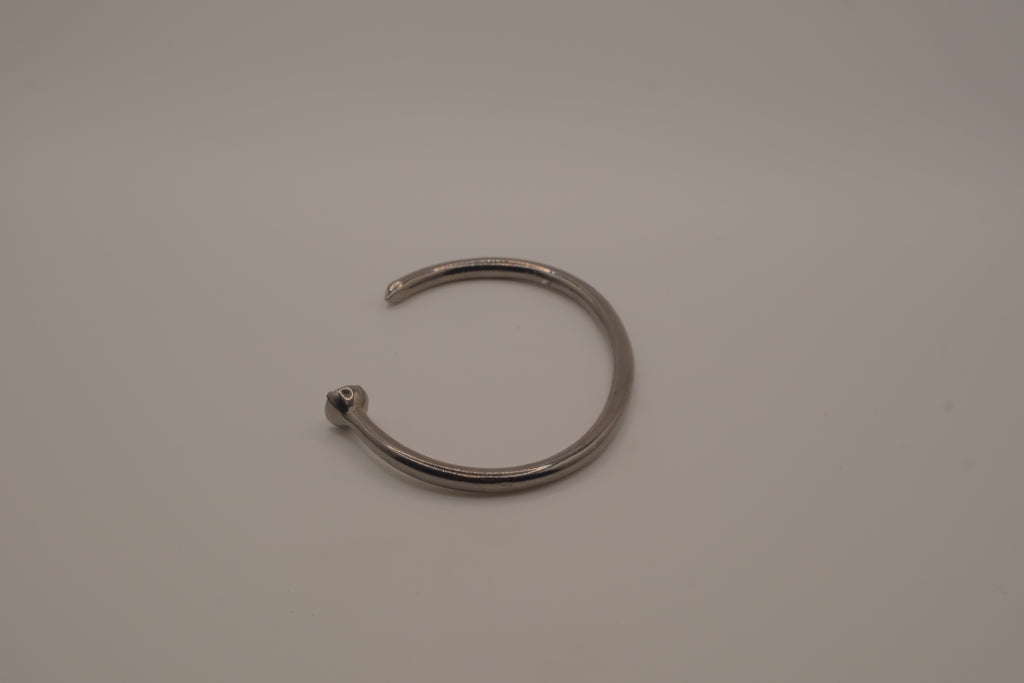 Nail cuff torque bracelet