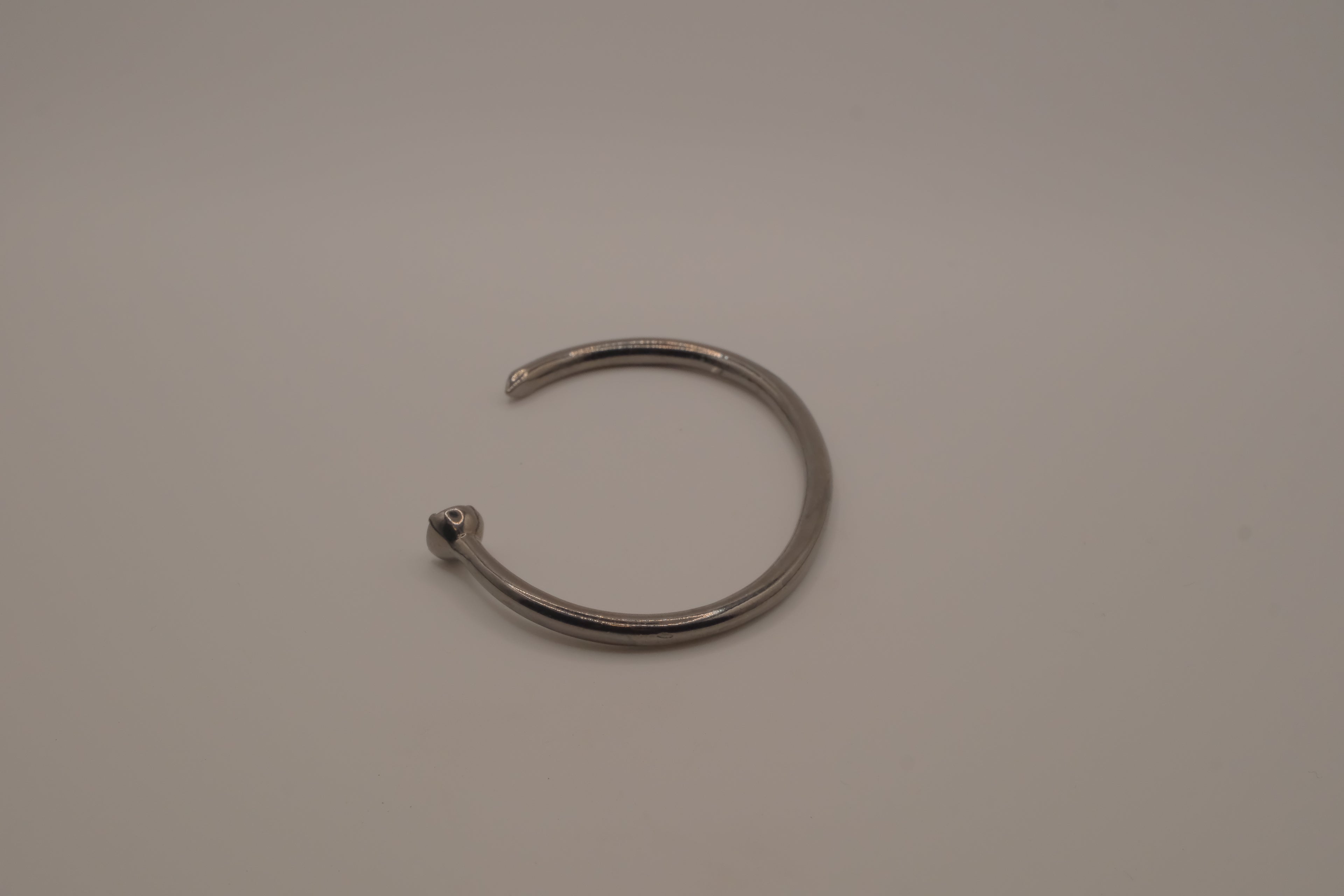 Nail cuff torque bracelet