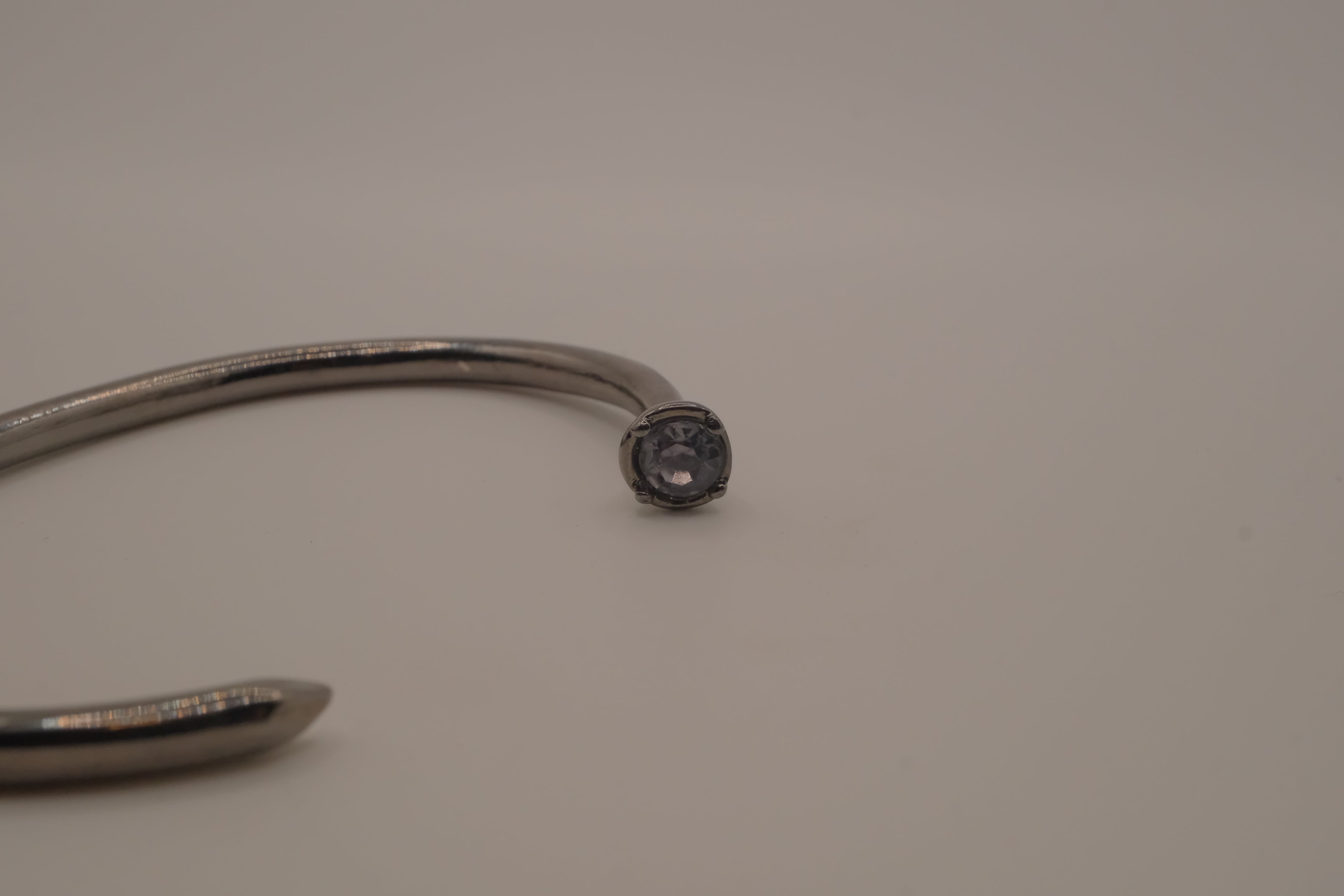 Nail cuff torque bracelet