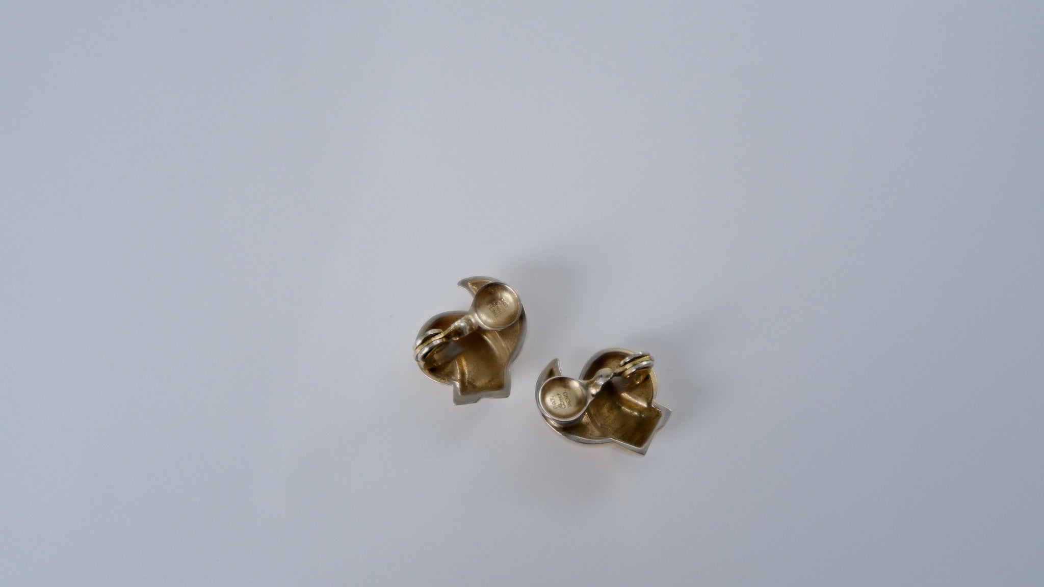 Vintage Coro Pat. Pend Gold Clip-on earrings