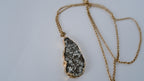 Gold-plated Pyrite Necklace