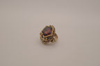 Vintage ornate statement cocktail ring