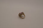Vintage ornate statement cocktail ring