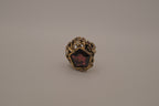 Vintage ornate statement cocktail ring