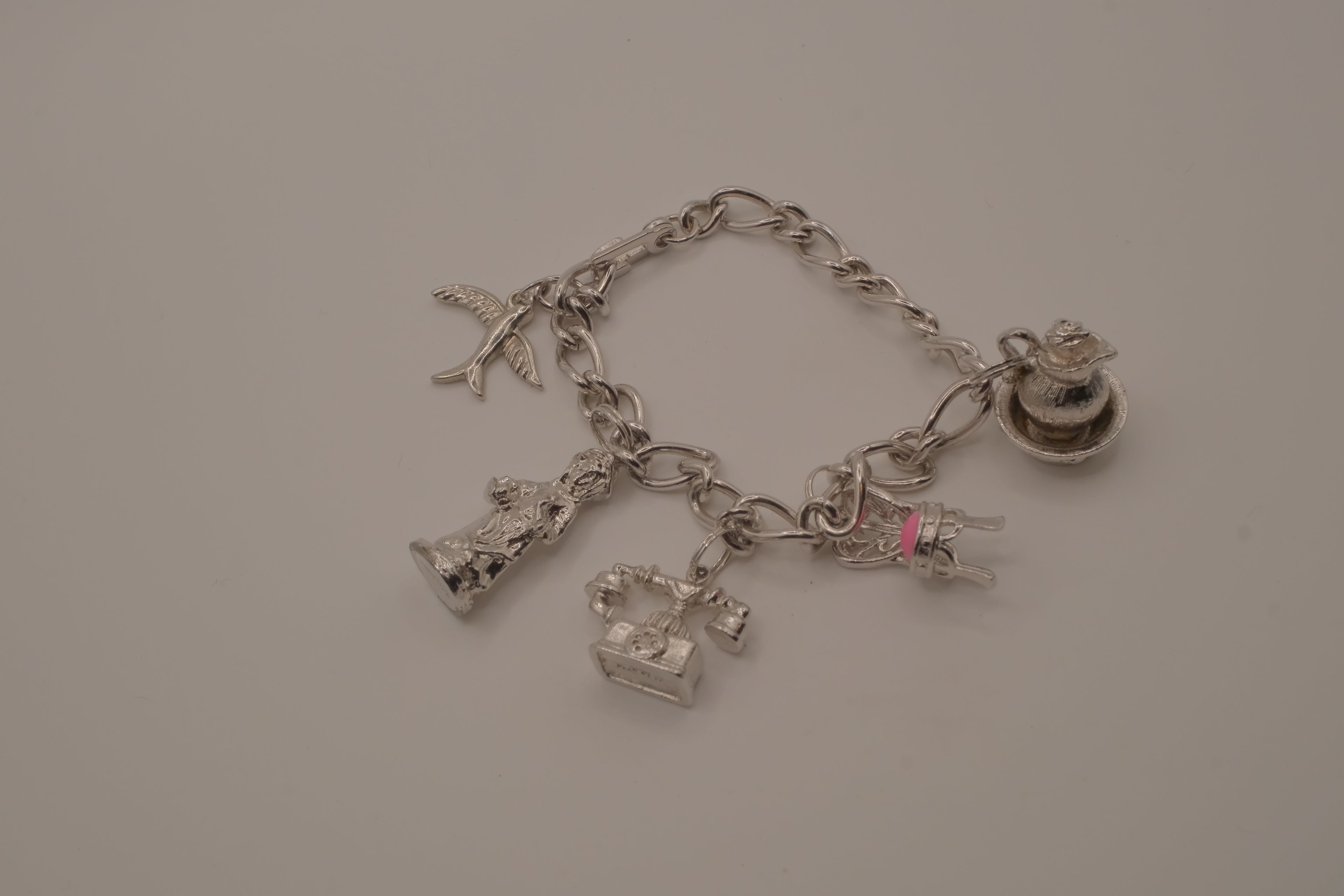 1973 Vintage Avon Charm Bracelet