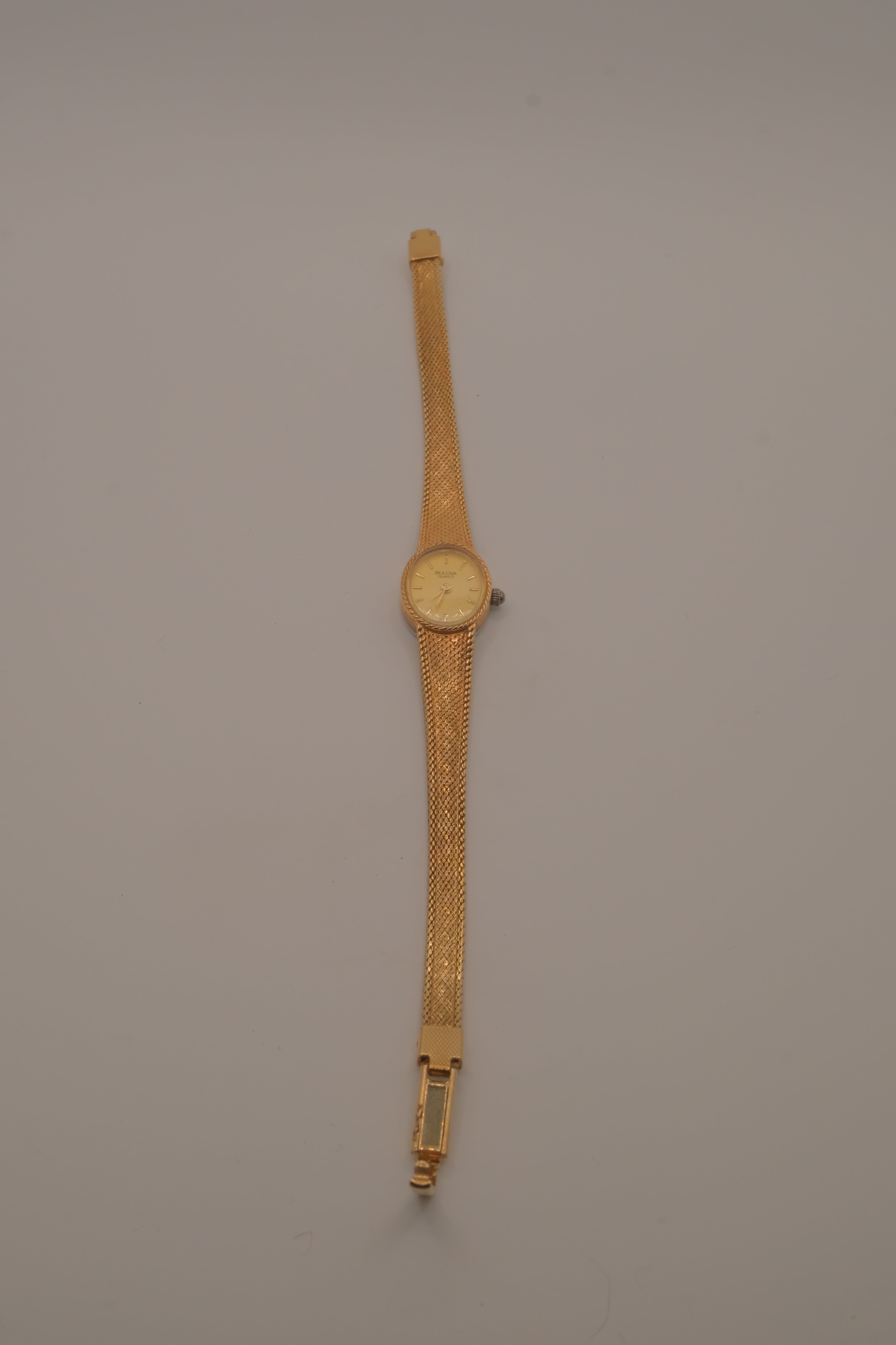 Vintage Bulova Quartz women's dress watch