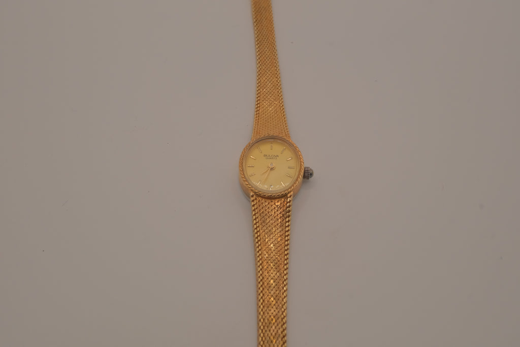 Vintage Bulova Quartz women's dress watch
