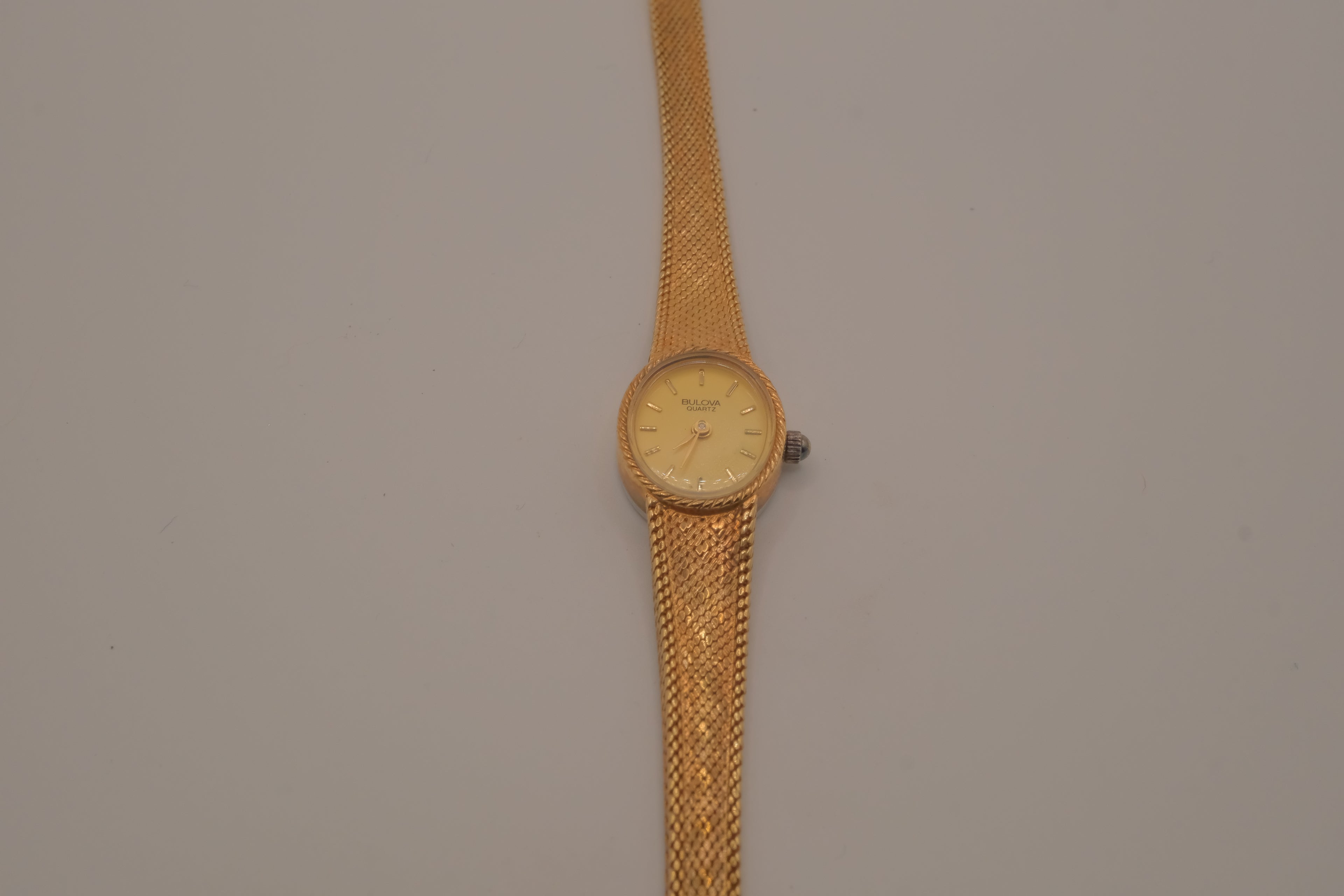 Vintage Bulova Quartz women's dress watch
