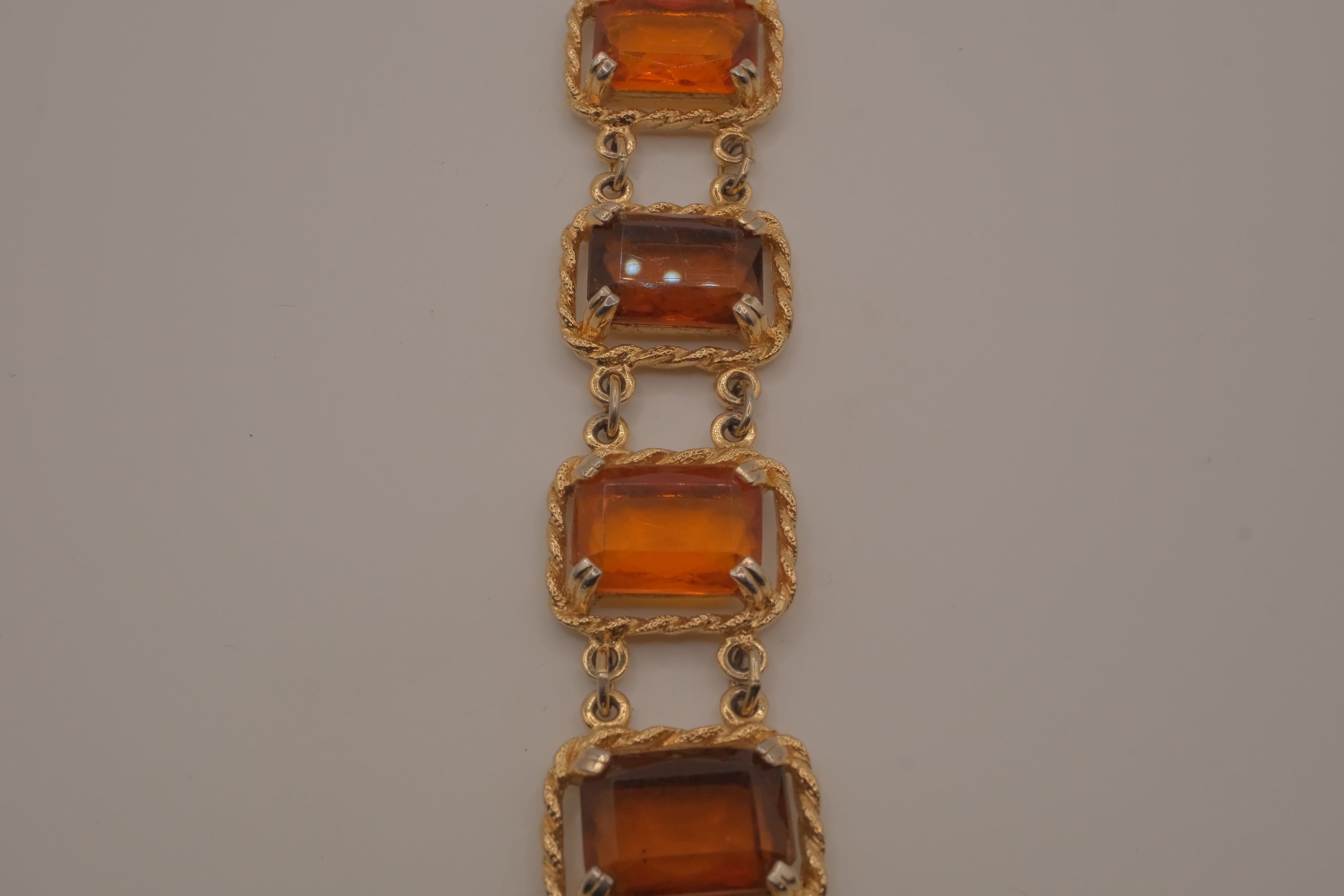 Vintage 1970 Sarah Coventry "Wild Honey" bracelet