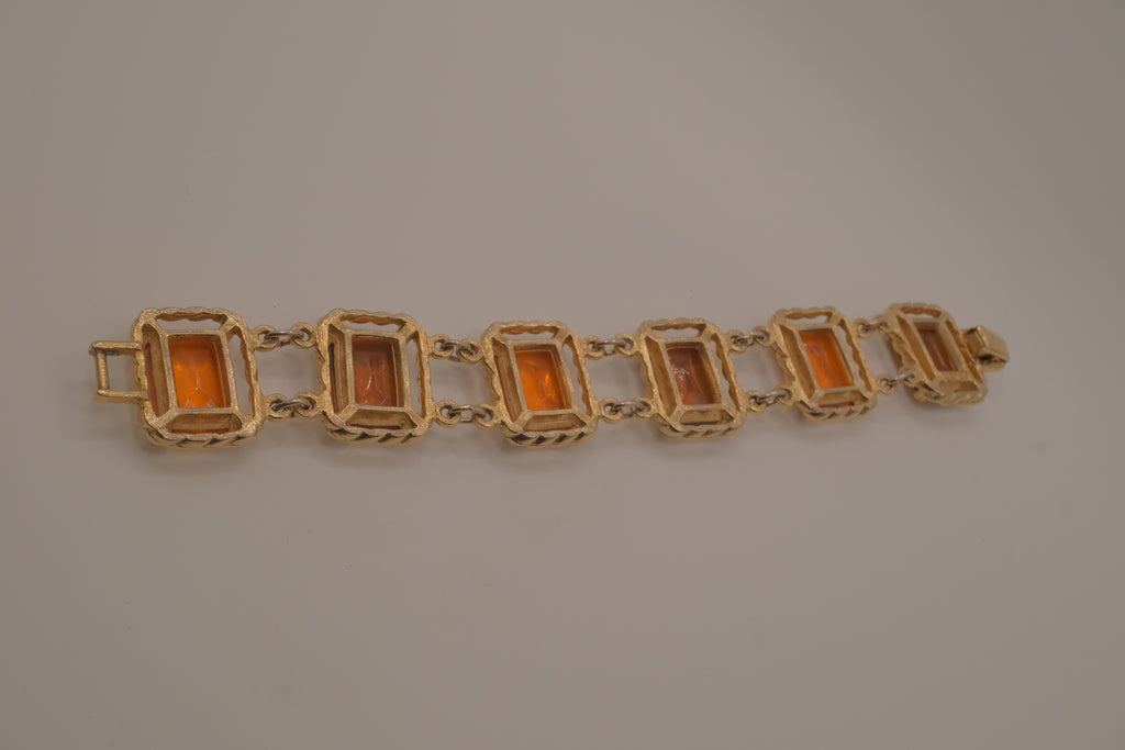 Vintage 1970 Sarah Coventry "Wild Honey" bracelet