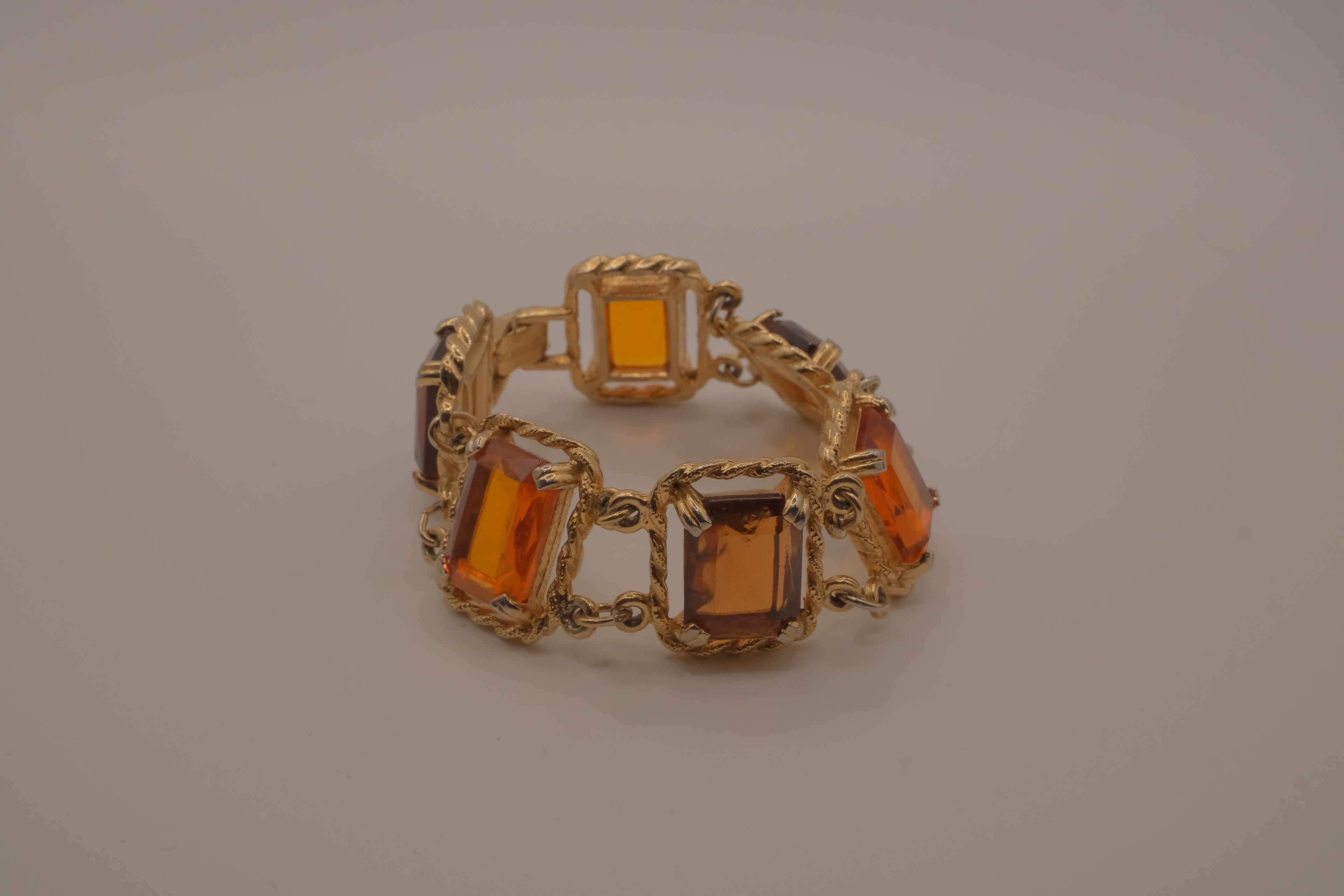 Vintage 1970 Sarah Coventry "Wild Honey" bracelet