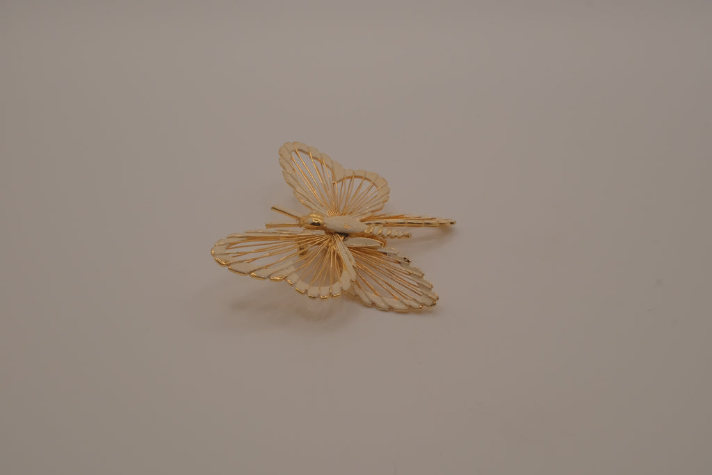 Vintage Monet butterfly brooch