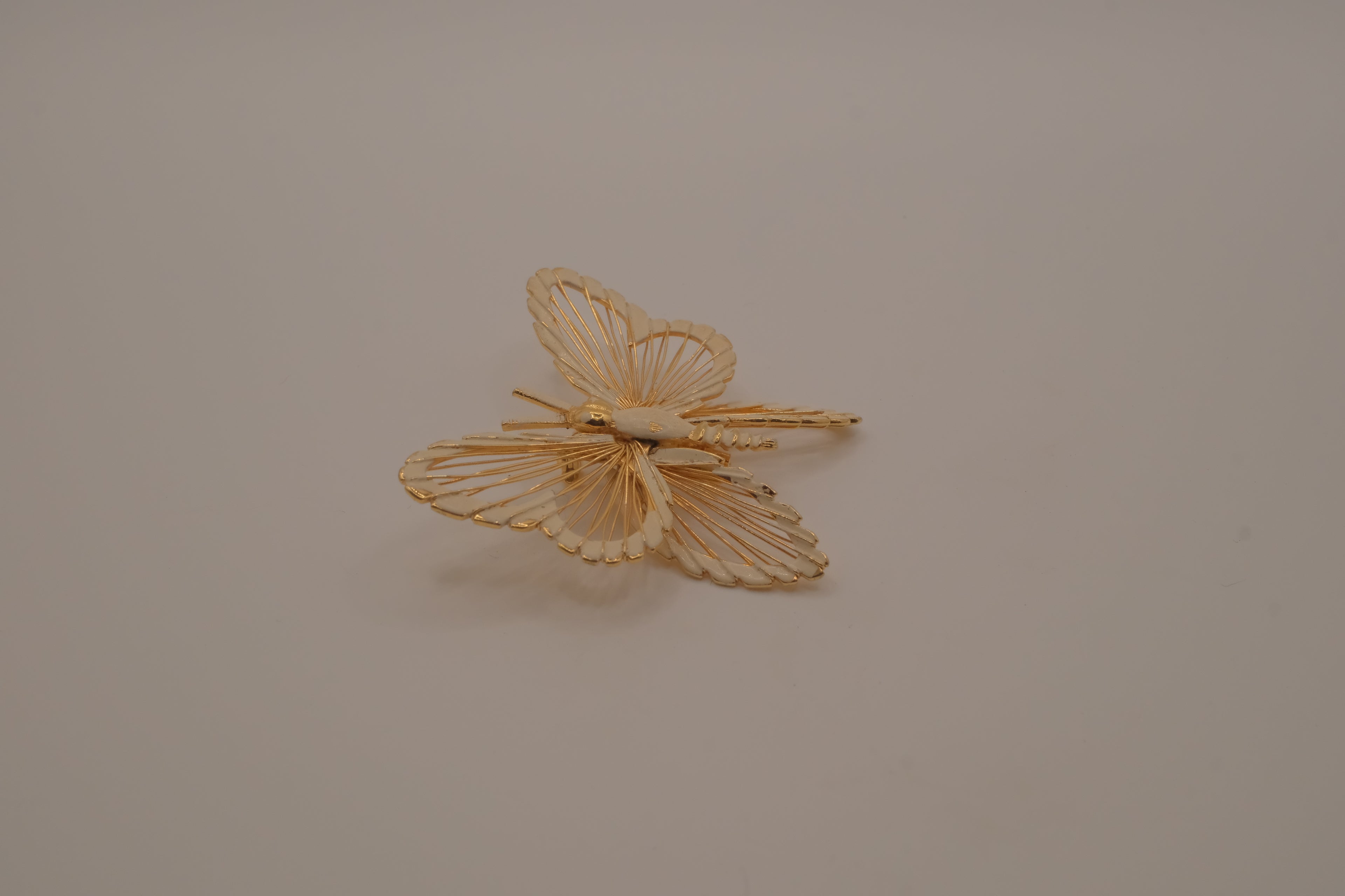Vintage Monet butterfly brooch