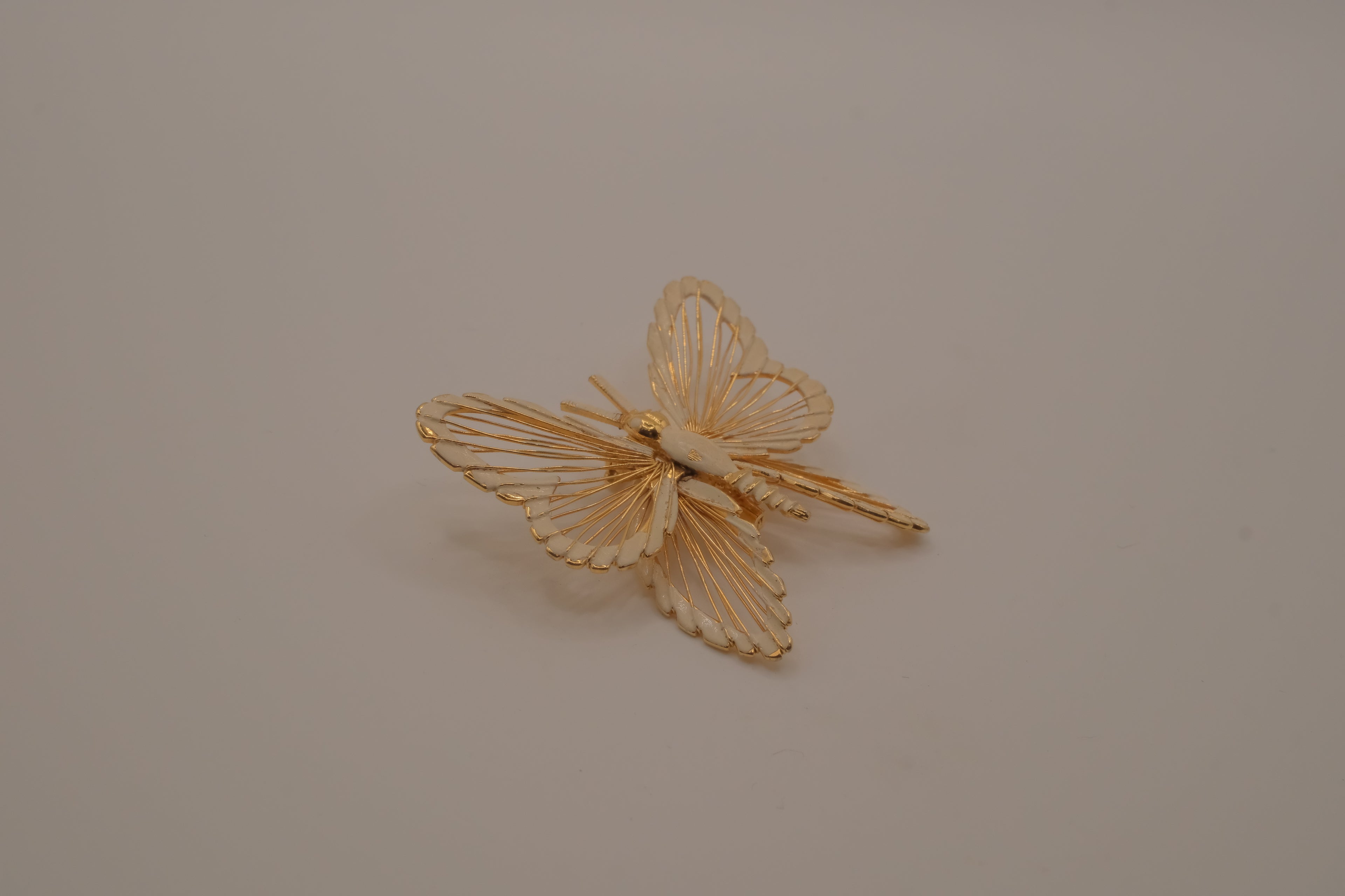 Vintage Monet butterfly brooch