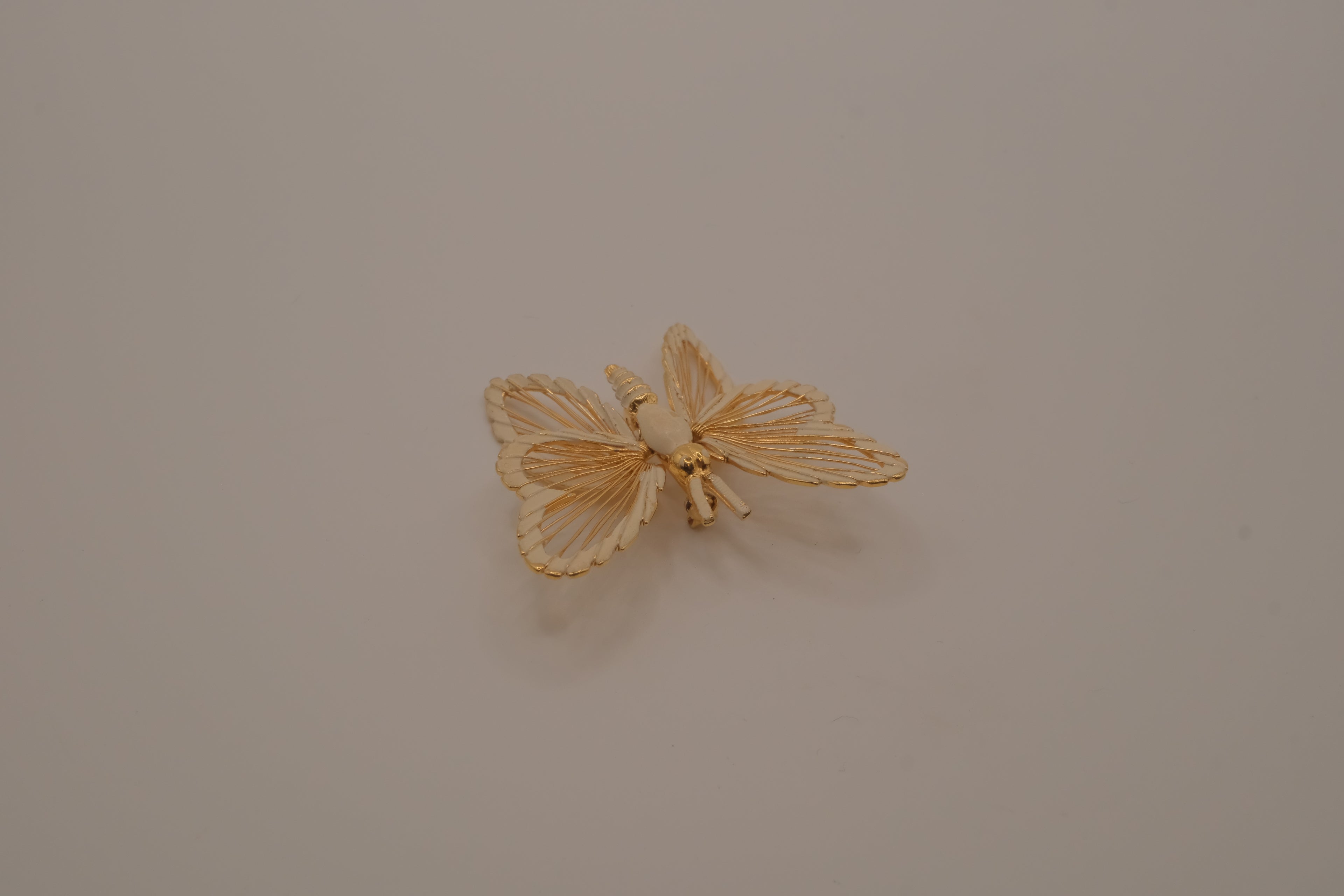 Vintage Monet butterfly brooch