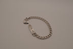 Vintage Avon silver-tone belt buckle chain bracelet