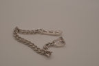 Vintage Avon silver-tone belt buckle chain bracelet