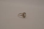 Sterling silver Oval Opal ring