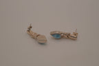 Vintage Larimar drop earrings