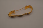 Vintage Damascene link bracelet